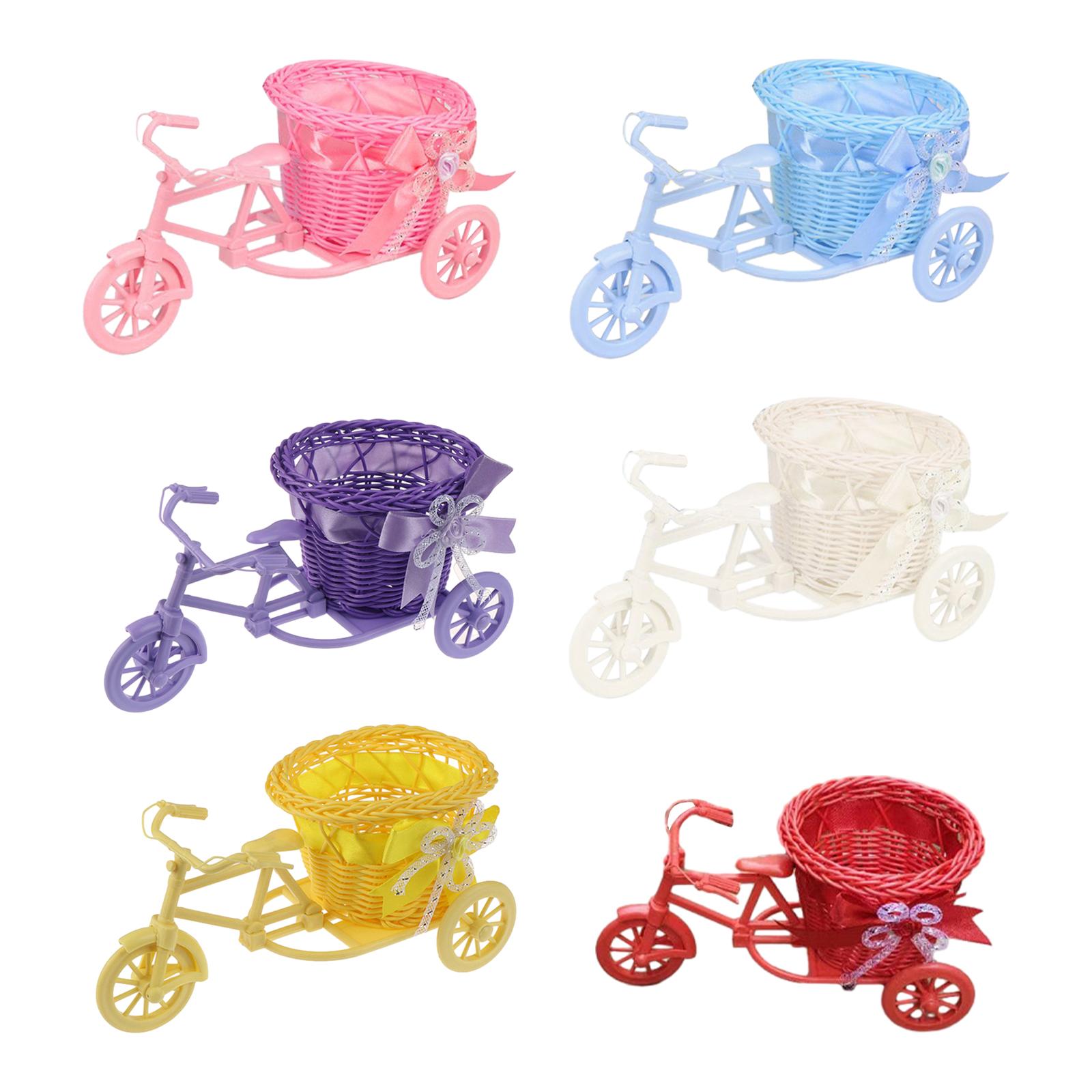 Bicycle Artificial Flower Bask - Plant Parents 评论和价格