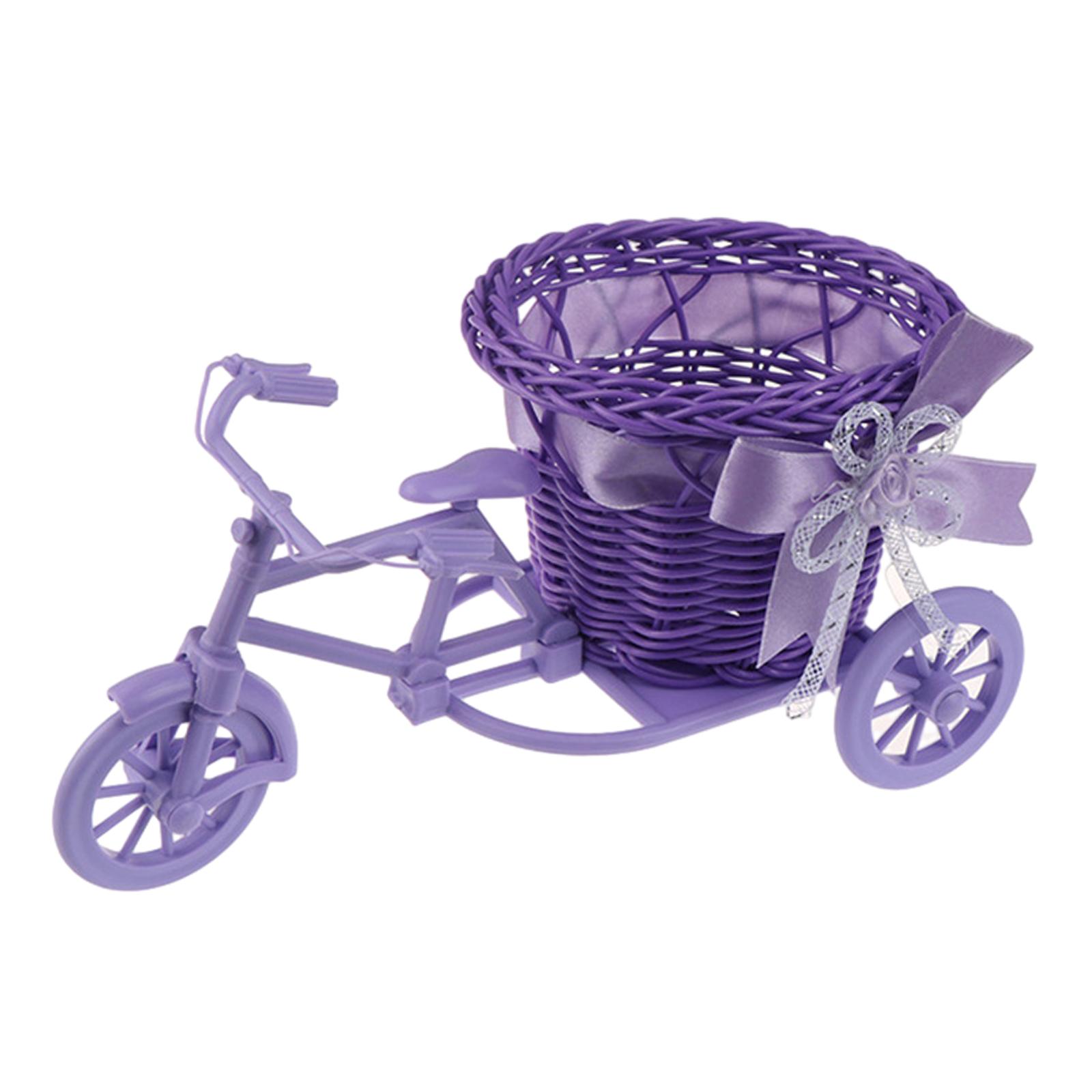 Bicycle Artificial Flower Bask - Plant Parents 评论和价格