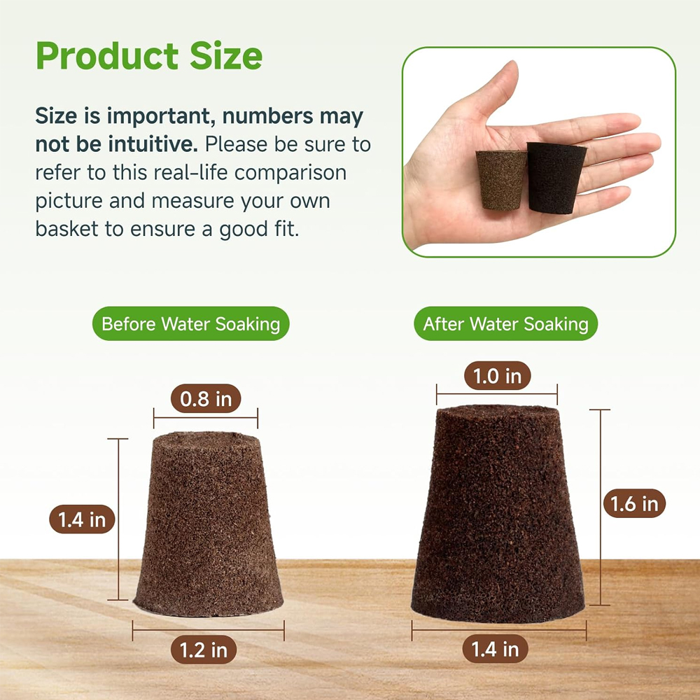 20 Hydroponic Growing Sponges, - Plant Parents 评论和价格